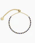 Power Gemstone Brooks Bracelet for Wisdom. Lapis