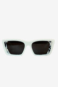 Prada Ivory Geometric Sunglasses
