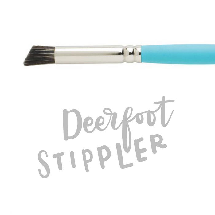 Princeton Select Artiste Mixed Media Paintbrushes - Deerfoot Stipplers - by Princeton - K. A. Artist Shop