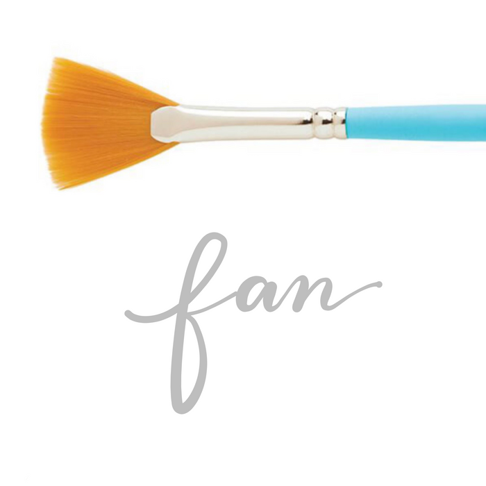 Princeton Select Artiste Mixed Media Paintbrushes - Fan - by Princeton - K. A. Artist Shop