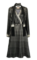 Gucci Printed Scarf Belted Wrap Dress - Runway Catalog