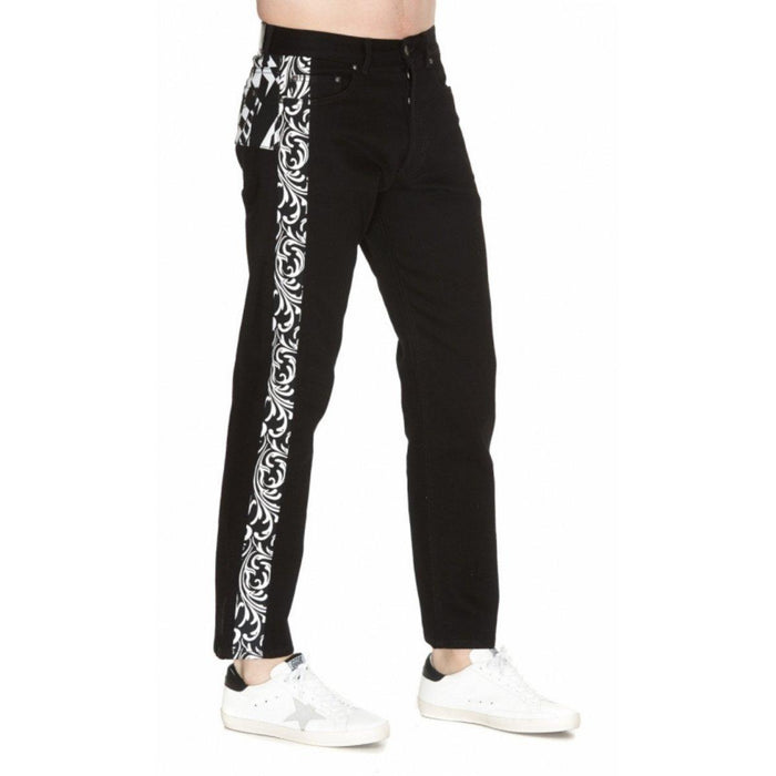Versace Printed Detail Jeans - Runway Catalog