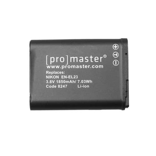 Promaster Nikon Battery EN-EL23 Lithium Ion