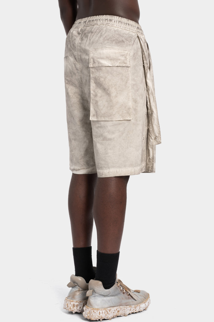 Thom Krom | SS26 - Pusher shorts, Stone MP33