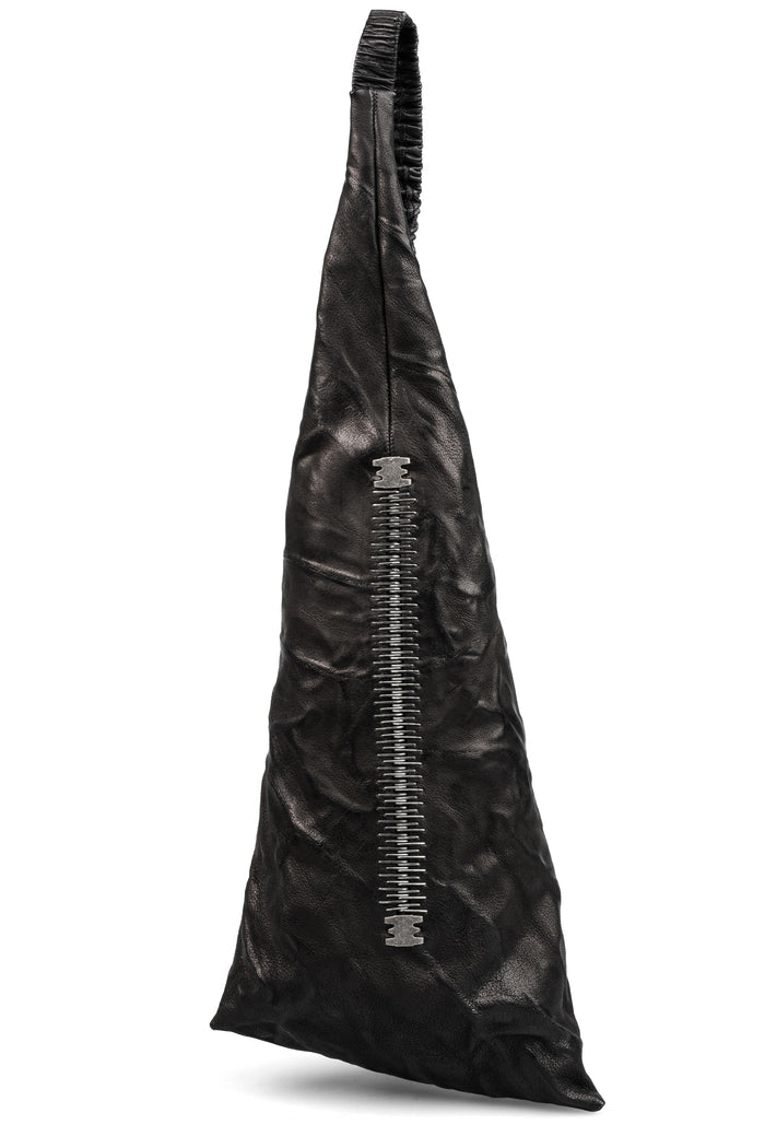 Pyramide leather pouch