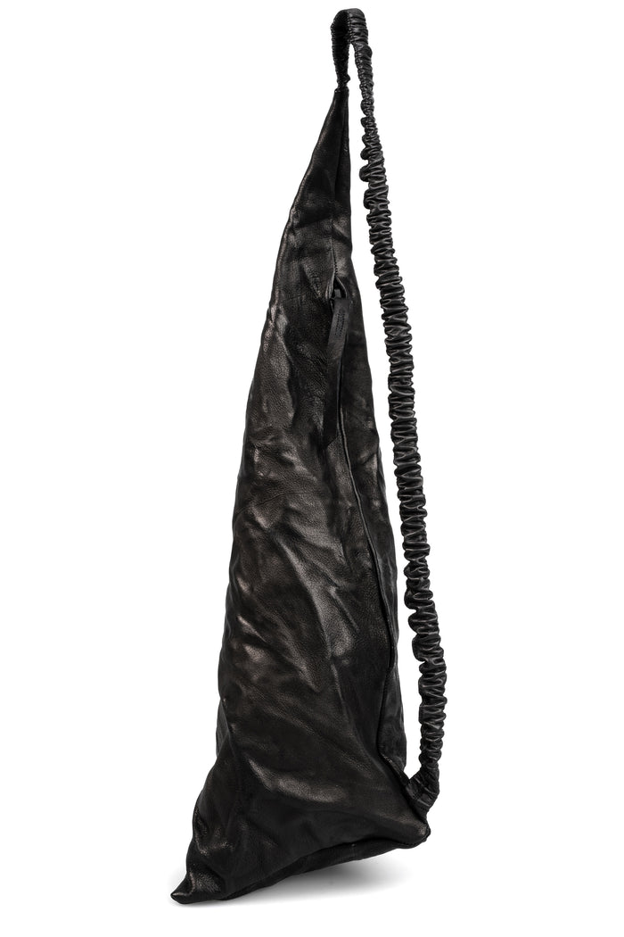 Pyramide leather pouch