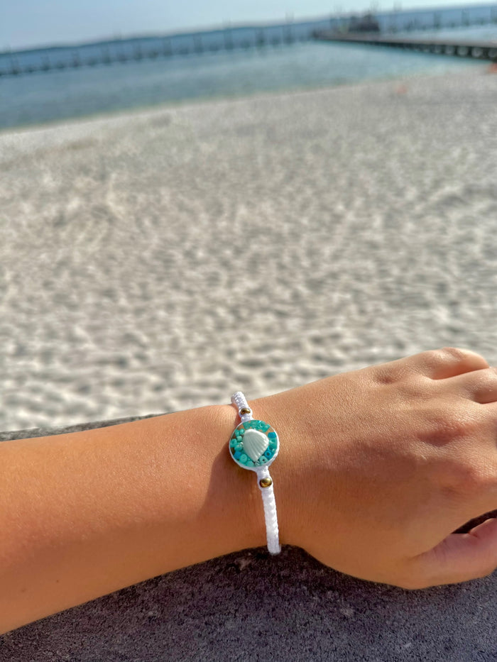 White Shell Bracelet