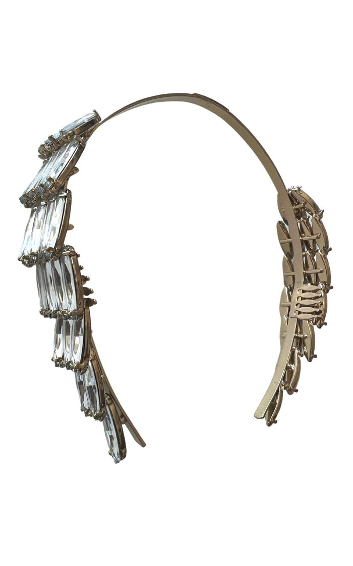 BCBGMAXAZRIA Rhinestone Headpiece - Runway Catalog