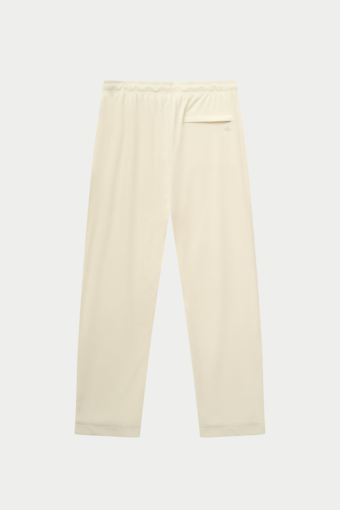 RIBBED TROUSERS - OFF WHITE