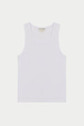 RIBBED VEST - WHITE