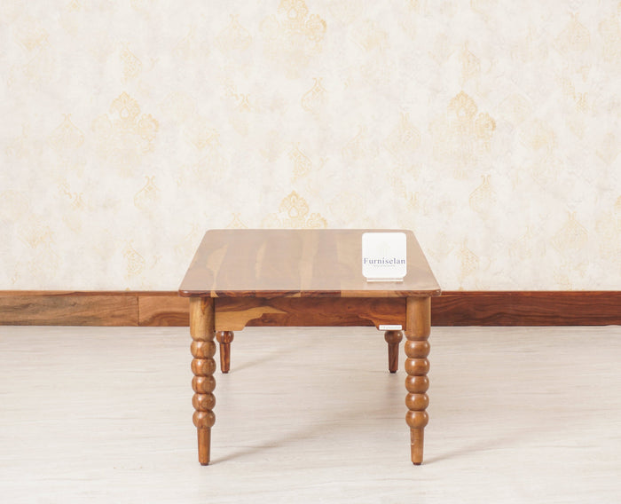 Richmond Sheesham Wood Coffee Table Furniselan - Teak-Finish