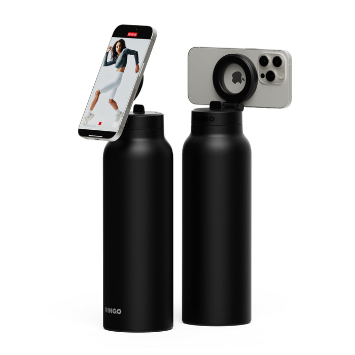 RINGO Pro Water Bottle with Magnetic Booster Ring - 24 Oz.