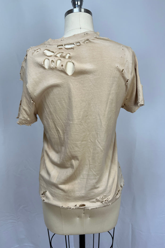 Rock Stars Never Die Distressed T-Shirt