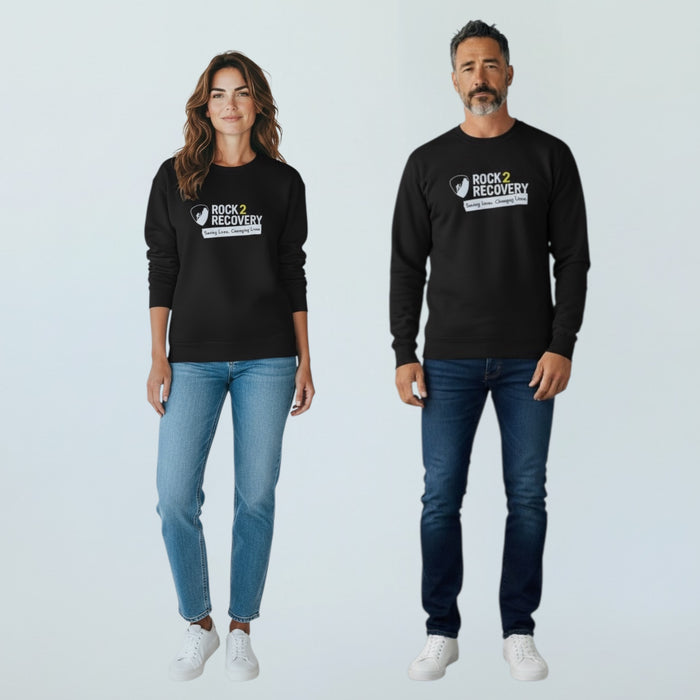 Rock2Recovery Community Wear Sweatshirt - Black LL
