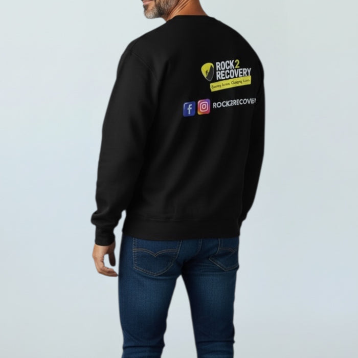 Rock2Recovery Community Wear Sweatshirt - Black LL