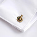 Royal Marine Cap Badge Cufflinks - Gold