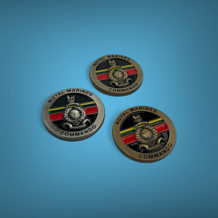 Royal Marines 3 Statue Spoof Coins Set