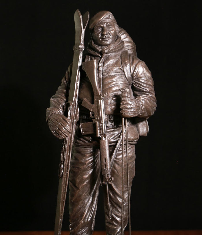 Royal Marines Arctic Warfare with SLR Rifle - Bronze A5g