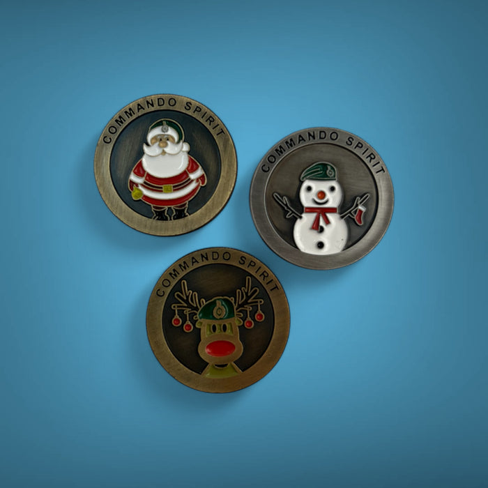 Royal Marines Christmas Spoof Coin Set