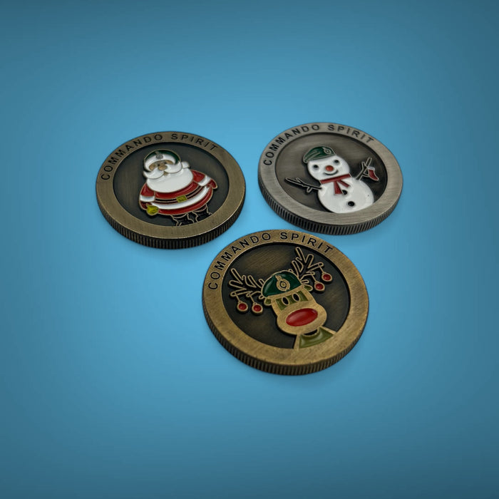 Royal Marines Christmas Spoof Coin Set