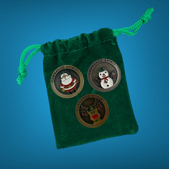 Royal Marines Christmas Spoof Coin Set