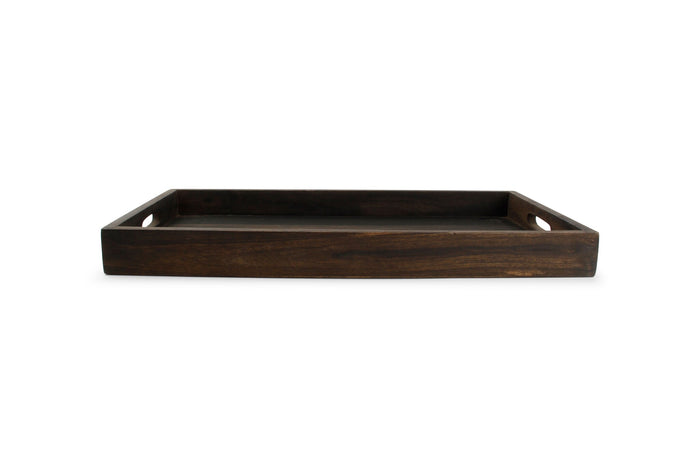 S|P Collection Rural Dienblad 55x30xH5cm hout zwart
