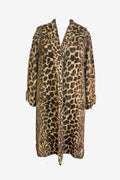Russeks Leopard Print Coat