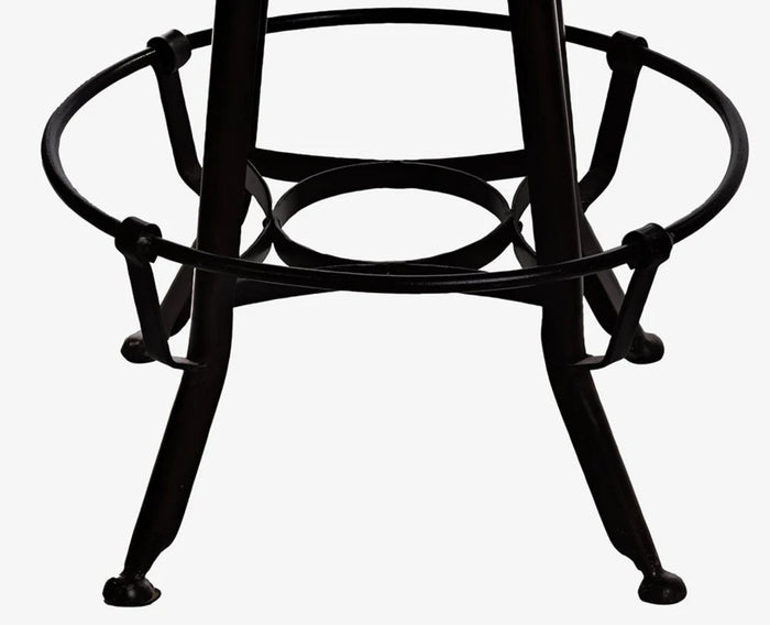 Rustic Revolve Seat - Furniselan - Brown