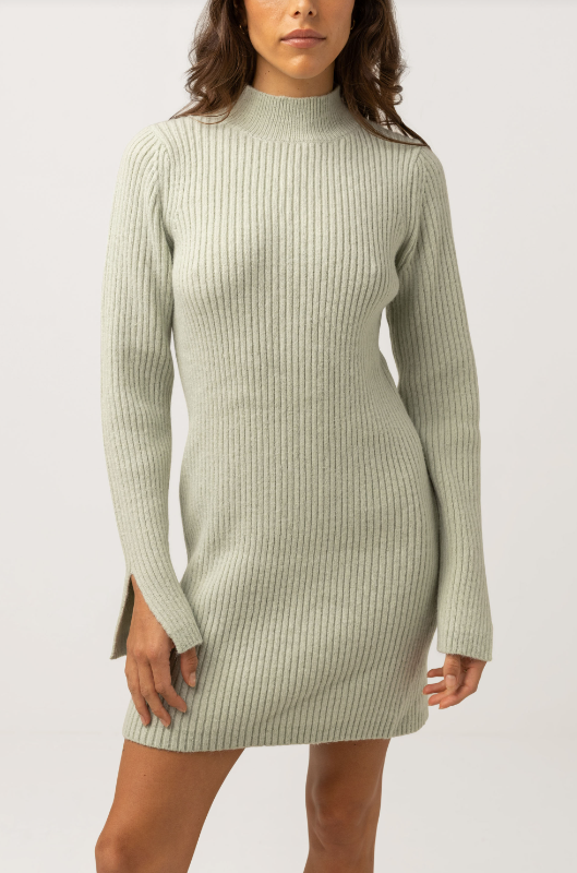 Sage Sweater Dress