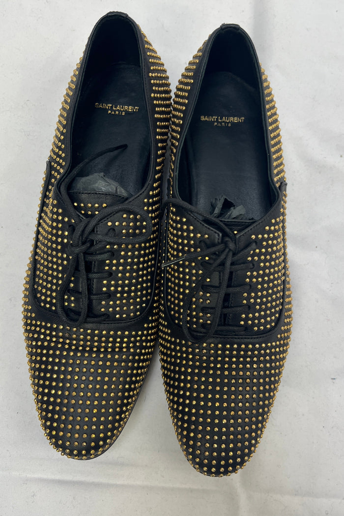Saint Laurent Studded Brogues
