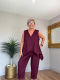 🔥 Sale no return -Tanisha Scuba Waistcoat (matching pants and jacket available )