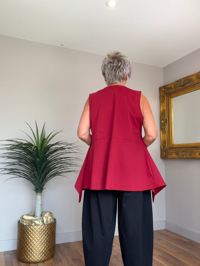 🔥 Sale no return -Tanisha Scuba Waistcoat (matching pants and jacket available )