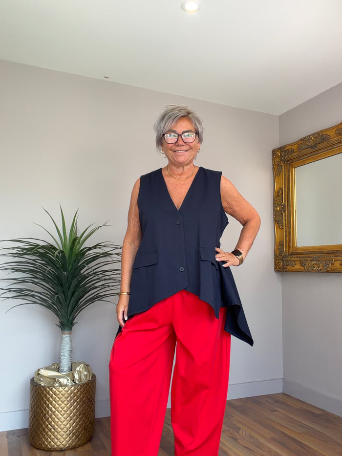 🔥 Sale no return -Tanisha Scuba Waistcoat (matching pants and jacket available )