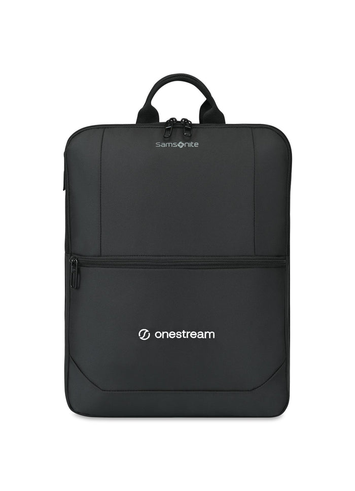 Samsonite Convertible Luggage Cover and Laptop Backpack - Black | Custom Branded | Lemon Print