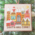 Santa Has Come (II) Cross Stitch Pattern-Stitched Modern