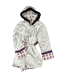 Satin Robe - White
