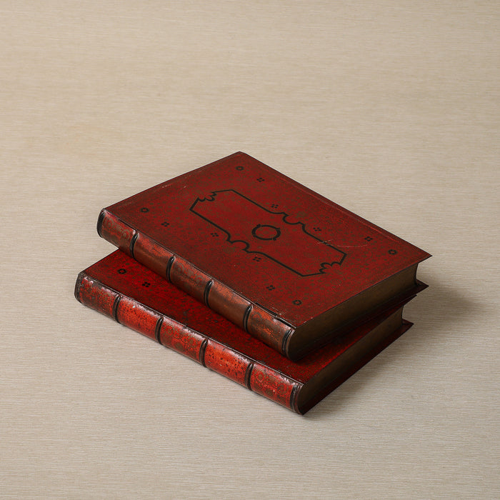 Scarlet Book Biscuit Tin