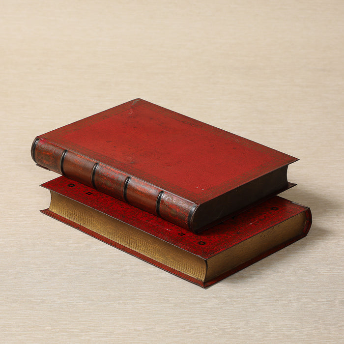 Scarlet Book Biscuit Tin