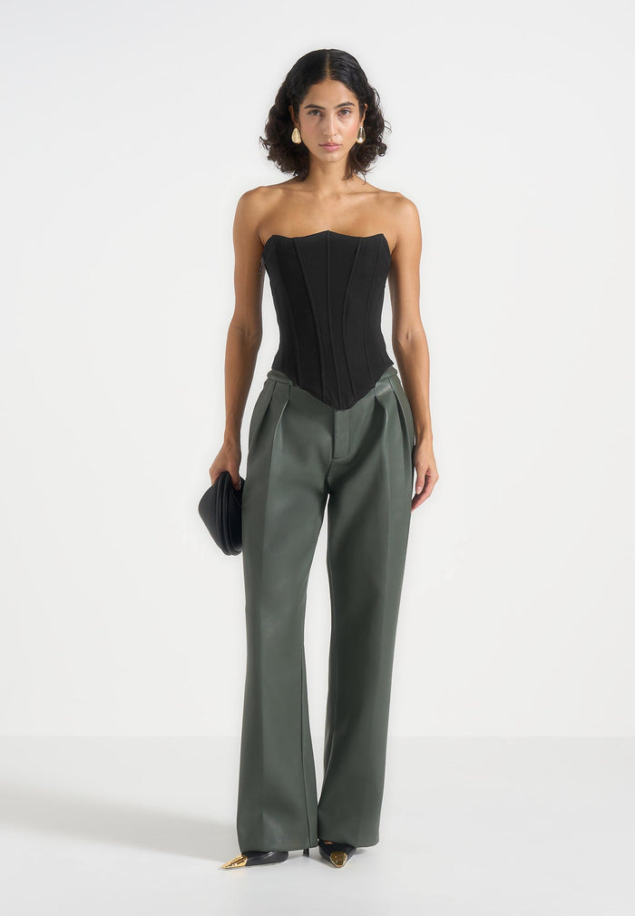 scarlett-tailored-lace-up-corset-black