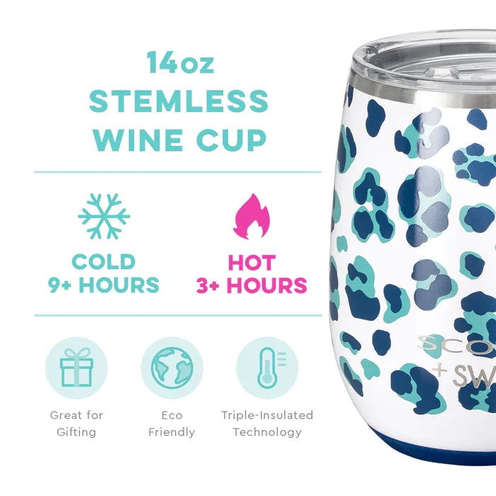 SCOUT Cool Cat Seamless Wine Cup (14oz)