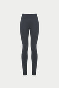 SCULPTING STRETCH EMBLEM LEGGINGS - MIDNIGHT GREY
