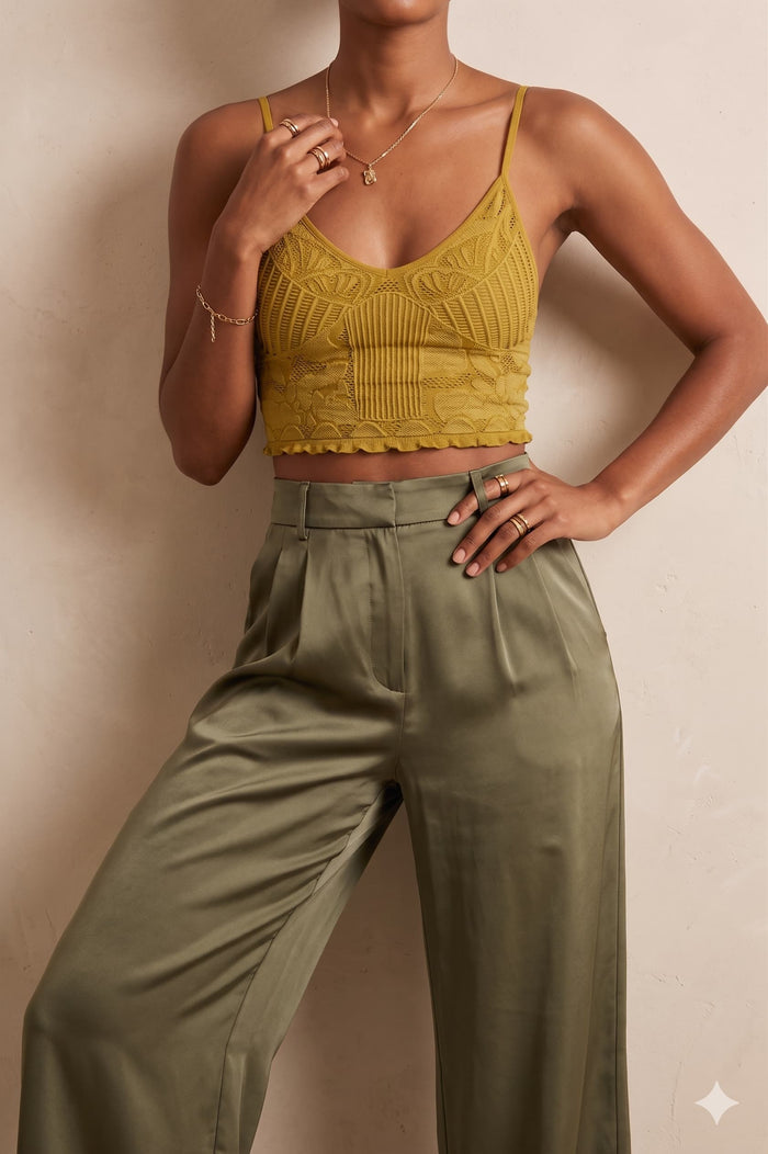 Seamless Jacquard Bralette