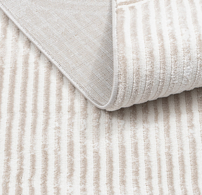 SEHRAZAT SEHRAZAT MODA 1120 BEIGE BOOGJES  VLOERKLEED