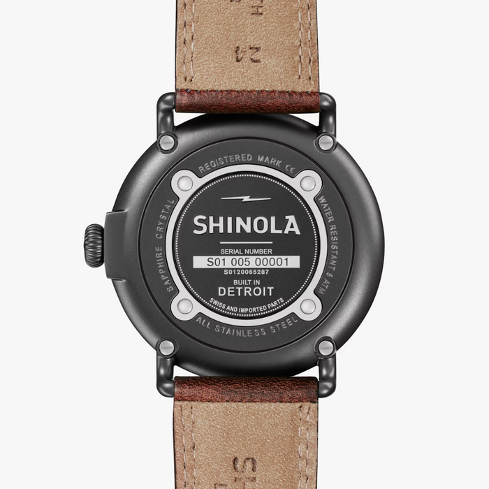 Shinola Men's Watch Runwell 47mm Midnight