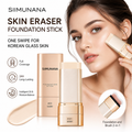 Foundation stick for contouring with creamy blendable texture