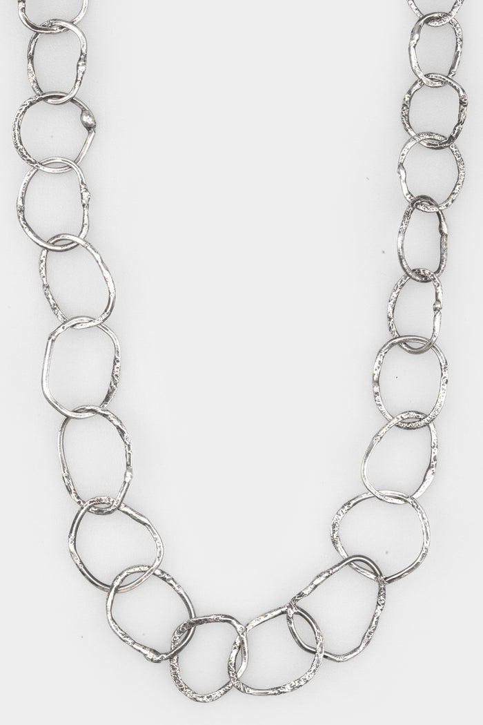Silver link Necklace