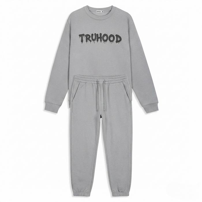 Silver Tru Man Sweatsuit Set