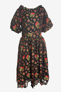 Simone Rocha X H&M Midi Rose Dress