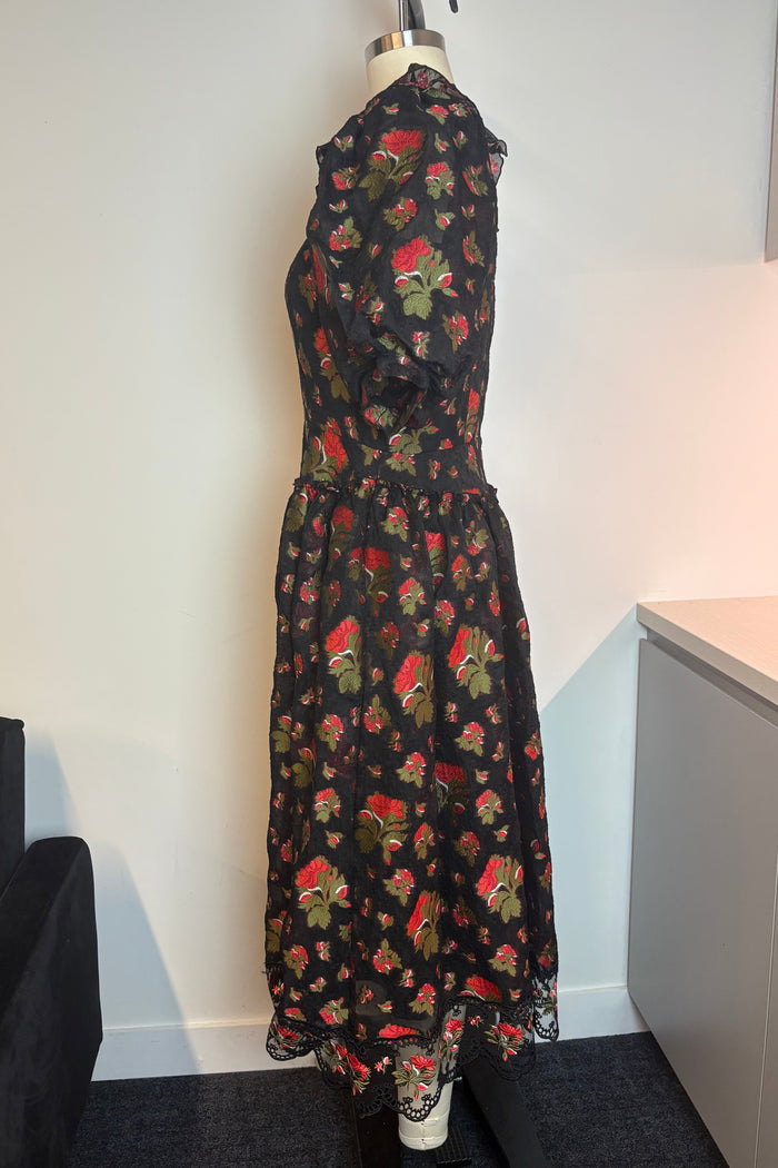 Simone Rocha X H&M Midi Rose Dress