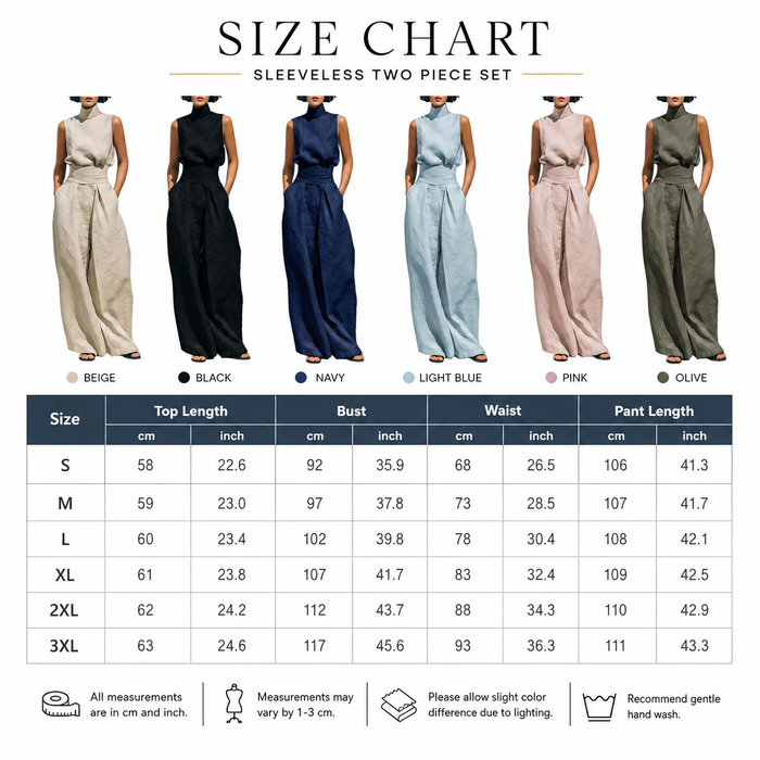 Women’s summer co-ord set with loose fit trousers and polished casual summer look